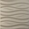 Ekena Millwork 19 5/8in. W x 19 5/8in. H Swell EnduraWall Decorative 3D Wall Panel Covers 2.67 Sq. Ft. WP20X20SSCSV - alternate 1